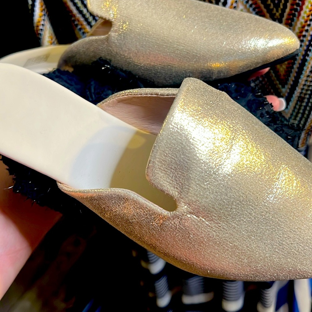 Two Pairs Of Slide On Shoes, Size 7